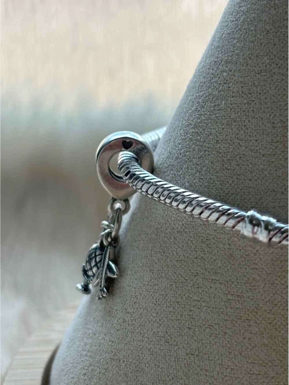 Pandora Unforgettable Moments Travel Charm Bracelet Silver